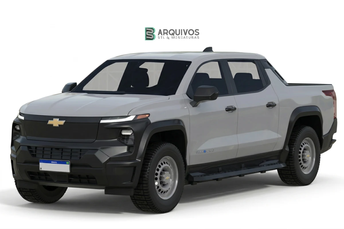 Modelo 3D STL - Chevrolet Silverado EV WT